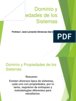 Dominio y Propiedades de Los Sistemas