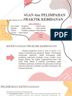 Kewenangan Dan Pelimpahan Dalam Praktik Kebidanan