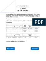 El Doble de Tus Sueños: RD$100,000.00 C/u en Los Meses de Abril y Mayo. Y Como Gran Sorteo Final de 3 Clientes de