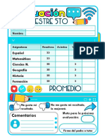 Comentarios: Español Matemáticas Ciencias N. Geografía Historia Formación