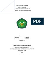 Laporan Praktikum Mata Kuliah Praktikum Mikroprosesor: (Skematik Dan Desain PCB Arduino)