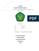 Makalah Sejarah Teknologi Komputer