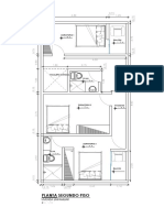 Planos 2do piso casa unifamiliar