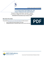 Epoxidation of Unsaturated Fatty Materials With Peracetic Acid in GAA