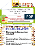 Pendidikan Fizikal Untuk Kanak-Kanak Awal SEC 2373