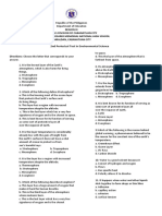 2nd Periocical Test in Environmental Science