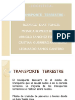 Transporte Terrestre Diapositivas 2 (Expo)