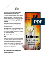 Addiction Bible Scriptures Ebook: 40+ Recovery Scriptures for Freedom from Addictions