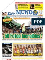 El Mundo Newspaper: No. 2031 - 09/01/11