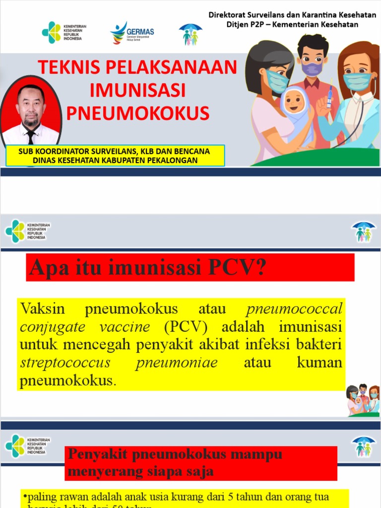 Teknis Pelaksanaan Imunisasi PCV | PDF