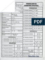 Formulario Geometría