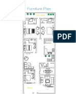 Furniture Plan: Rear Open