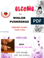 Minlok Puskesmas: Periode Maret TAHUN 2013