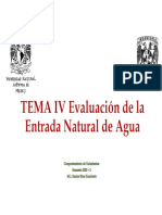 Análisis de la entrada de agua en yacimientos bajosaturados