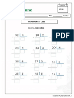 Divisões matemáticas