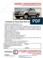 Curso Caminhonetes Ranger e Hilux RS