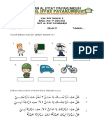 Ujian Akhir Semester 2 bahasa arab IV