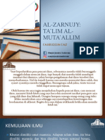 Scientific Attitude - Ta'lim Al Muta'allim