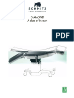 Comfort and reliability of DIAMOND operating tables