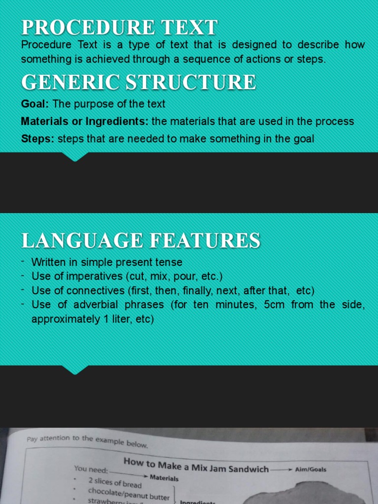 Procedure Text Kelas 12 | PDF