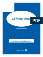 Presidents Manual
