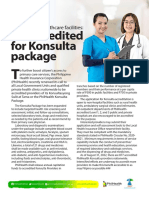 Be Accredited For Konsulta Package: Philhealth To Healthcare Facilities