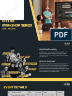 Workshop Series Bundling Package Juni-Juli