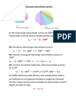 N1. Arvutame Seitsenurga Sisenurkade Summa
