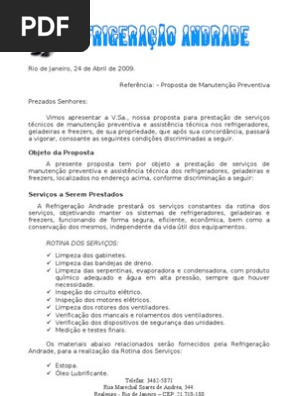 Carta Apresentação Empresa Serviços Doc