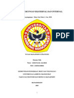 Analisis Lingkungan Eksternal Dan Internal