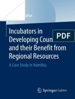 Incubators in Developing Countries and Their Benefit From Regional Resources