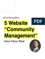 5 Website Untuk Belajar Community Management
