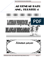 Booklet Latihan Penjodoh Bilangan Bergambar