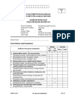 Uji Kompetensi Keahlian TAHUN PELAJARAN 2022/2023 Lembar Penilaian Ujian Praktik Kejuruan 4