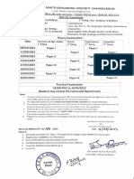 Programme For PG Sem 1 (2022-24)