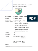 HUÁNUCO - 2020: Indice