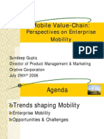 Mobile value-chain by Sundeep Gupta