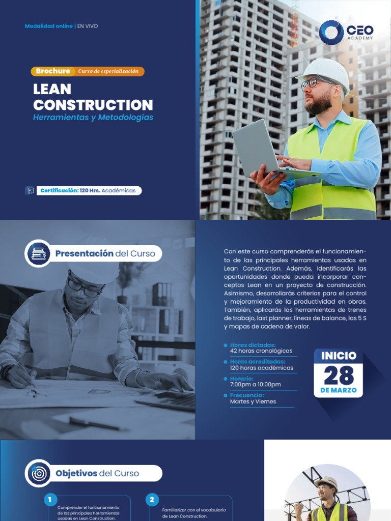 Lean Construction | PDF | Gestión de proyectos | Profesional en el ...