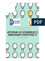 Actividad de Desarrollo DOS Directivas 2