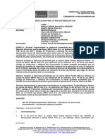 Comisión de La Oficina Regional Del Indecopi de Junín Expediente #141-2021/Cpc-Indecopi-Jun