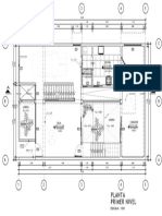 DIBUJO ARQ - EXAMEN FINAL - 2019 - 1 - Planta 1