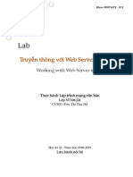 Lab 4 - Working With Web Server in C#