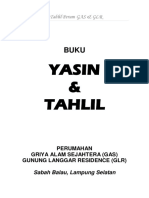 Yasin Dan Tahlil Perum GAS & GLR