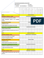 Evaluación diaria infantil