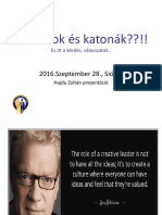 Kreativok Es Katonak