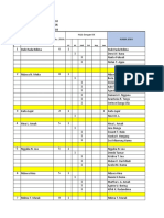 Format Tabulasi Per KK: Nama KK No. Jiwa Hub Dengan KK Nama Jiwa No. KK