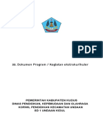 Dokumen Program / Kegiatan Ekstrakurikuler: Pemerintah Kabupaten Kudus