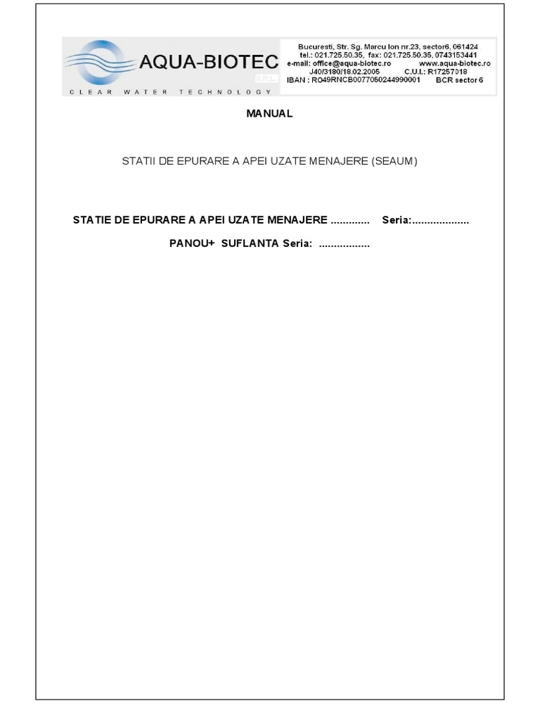 Manual EC SBR2 | PDF
