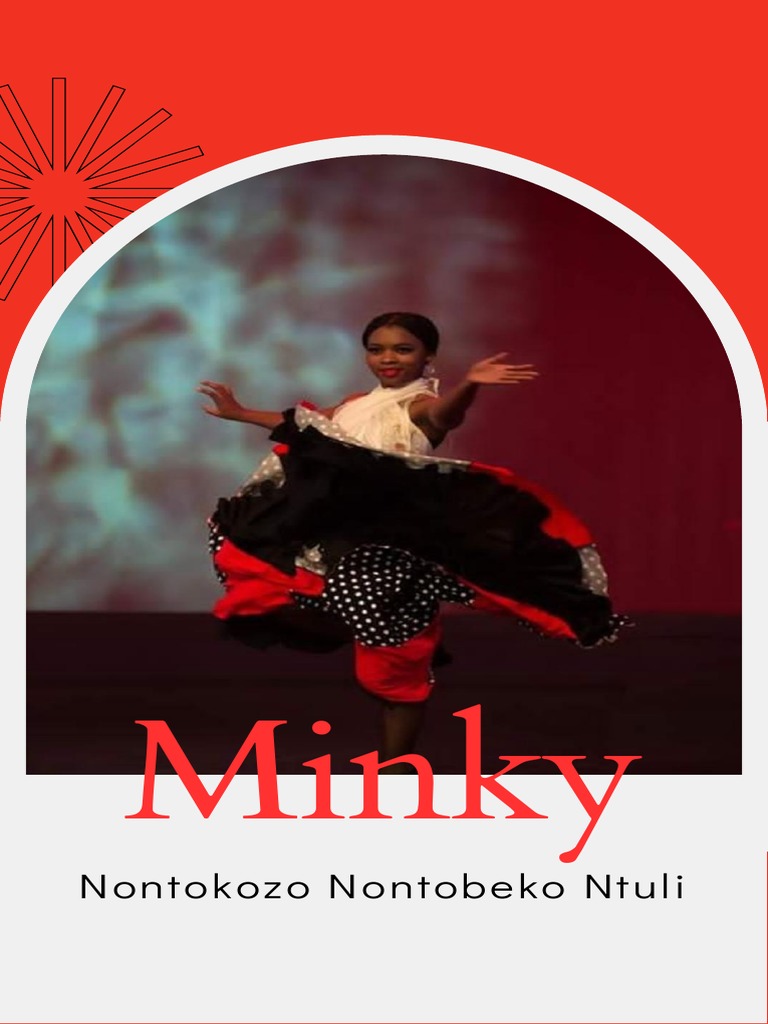 Dancer Profile Minky PDF Dances Ballet