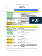 Agenda Ulangan Harian Daring